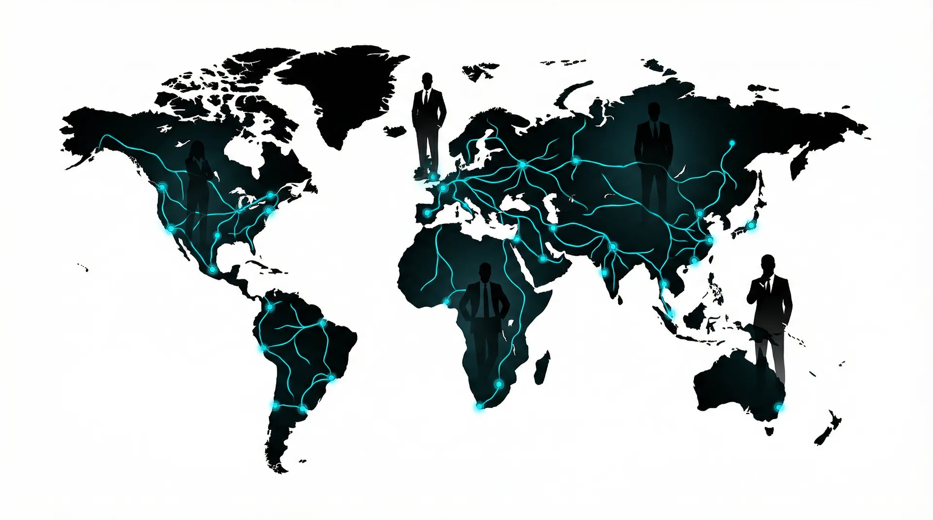 Triangle Network Background